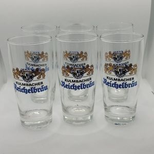 Kulmbacher Beer Glasses, Reichelbrau